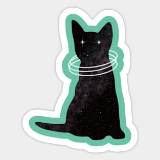 Space Cat Sticker